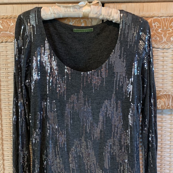 Sequined Grey Mini - Picture 6 of 11